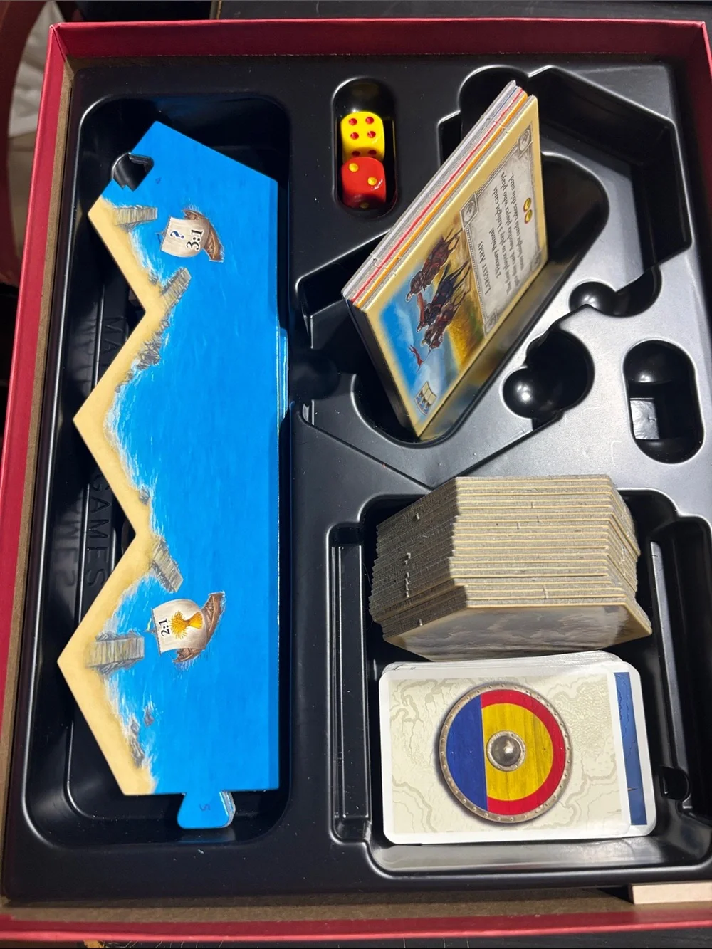 Catan Board Game - Red Box - Klaus Teuber